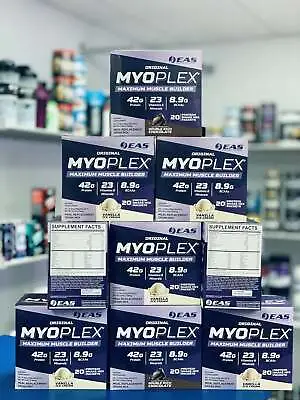 EAS MYOPLEX Original Meal Replacement Protein Shake Mix Vitamins BCAAs - 20 Pack • $69.95