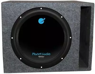 Planet Audio 12  1800W DVC Subwoofer And Single 12  Vented Sub Box Enclosure • $119.98