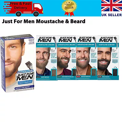 Just For Men Colour Dye Gel Moustache And Beard - Genuine • £9.99