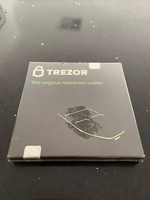 Trezor Model One Crypto Storage Cryptocurrency Hardware Wallet Black. • $115