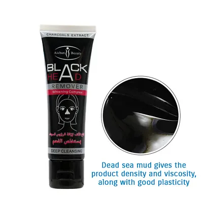 $5.94 • Buy Aichun Blackhead Remover Dead Sea Mud Charcoal Deep Cleansing Mask Whitening 50g
