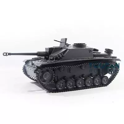 Mato 1/16 100% Metal Stug III Tank KIT Infrared Barrel Recoil Grey Color 1226 • $498.11