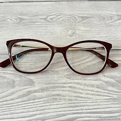£9.99 • Buy Karen Millen KM59 Full Rim Burgundy Glasses Used Eyeglasses Frames - Eyewear