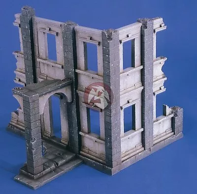 Verlinden 1/35 German City Residental Ruin Section WWII [Plaster Diorama] 2443 • $94.57