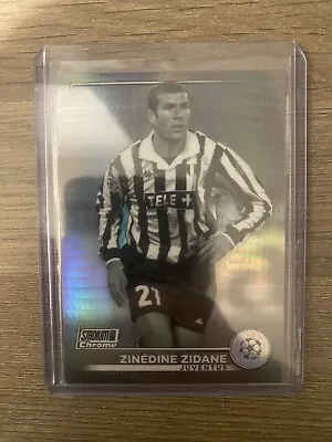 2022-23 Topps Stadium Club UCL Zinedine Zidane Numbered /350 Black And White • £9.99