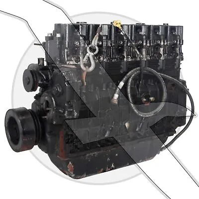 4.2L 254ci VM Mercruiser Diesel Long Block 250-300hp Block #20691 Marine Engine • $1495.99