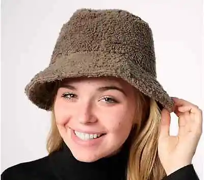 Koolaburra Sherpa Bucket Hat Morel One Size • $20