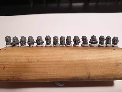 15x Bare Heads - World Eaters Khorne Berzerkers Warhammer 40k Bits • £7.99