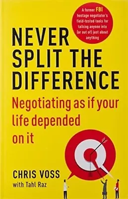 Never Split The Difference Paperback – 23 March 2017 • $28.65