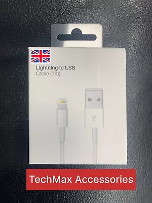 Genuine IPhone Charger Fast For Apple Cable USB Lead 6 7 8 X XS XR 11 Pro Max UK • £3.99