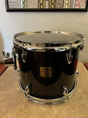 Yamaha Beech Custom Absolute 12 X 10 Rack Tom Drum Black • $350