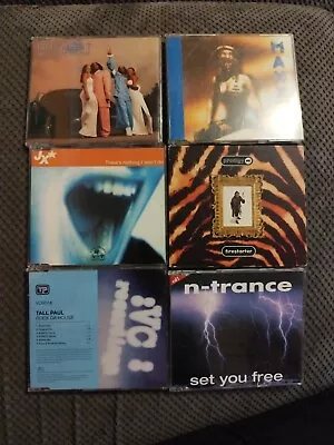 90s CD Singles (Prodigy Tall Paul Outlast N-trance JX Maxx) • £2