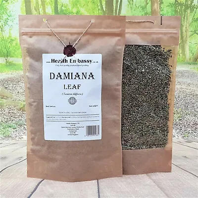 Damiana Leaf / Turnera Diffusa / Damiana Loose Herbal Tea Health Embassy • £7.99