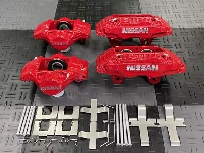 Genuine Nissan Skyline R33 ECR33 Brake Caliper 4POT/2POT Overhauled RED JDM • $1280