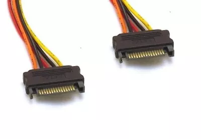 15 Pin SATA Power Cable Male To Male • $1.75