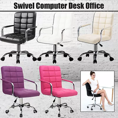 $99.77 • Buy Office Executive Racing Gaming Chairs Swivel Leather Computer Desk Chair 6 Color