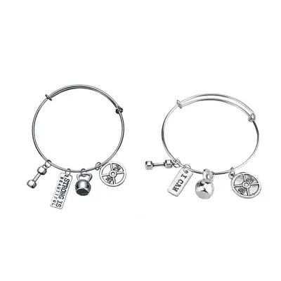  2 Pcs Fitness Gifts Bracelet For Sports Players Fidget Teens Simple And Stylish • £9.89
