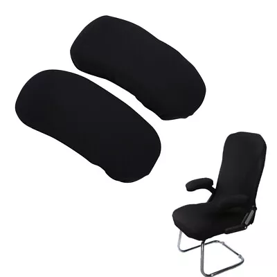 Office Chair Armrest Cover Elastic Band Soft Removable Stretch Comfortable • $12.22