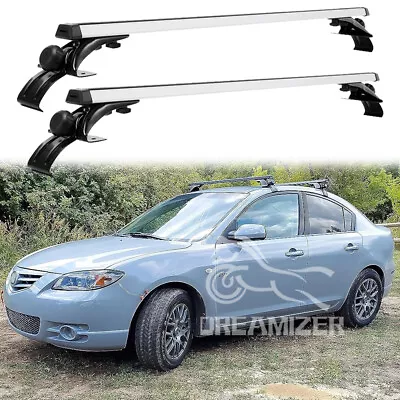 48  For Mazda3 2003-2009 Mazda6 Roof Rack Cross Bars Luggage Kayak Cargo Carrier • $159.26