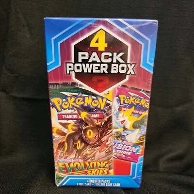 $31.18 • Buy BRAND NEW / SEALED Walgreens Exclusive Pokémon 4 Pack Power Box+ 1 Foil Card!!!!