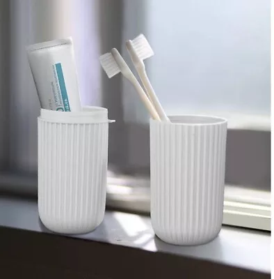 $7 • Buy Portable Toothbrush Toothpaste Cup Travel Case, Travel Storage Holder, 1 Pack.