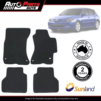 Charcoal Floor Mats 4 Piece For Mazda 3 BK 2004 2005 2006 2007 2008 2009* • $119.99