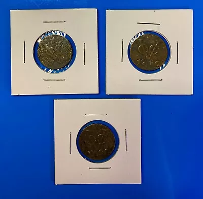 Lot Of VOC Dutch Netherlands Colonial Coins “New York Penny” Cent • $19.99