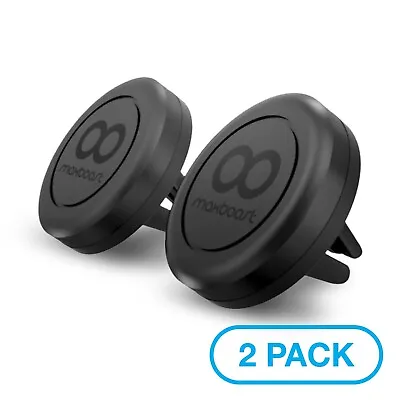 Maxboost Car Mount [2 Pack] Universal Air Vent Magnetic Phone Car Mounts Holder • $8.99