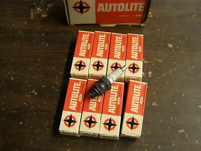 NOS OEM Ford Autolite Spark Plugs ATL4 Tractor 8N 9N 2N + Large Truck 1934 1958 • $135.32