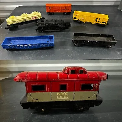 Marx O Steam Locomotive 400 &NY 20102 W/ Lionel  Cars Gondola Baby Ruth • $59.99