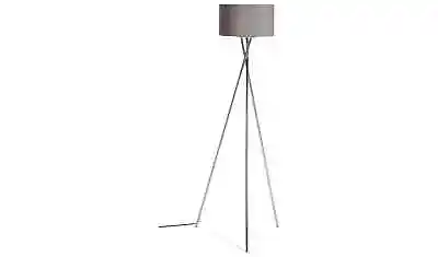 Habitat Sculptural Tripod 150cm Tall Floor Lamp - Grey & Chrome 9132742 R • £29.99