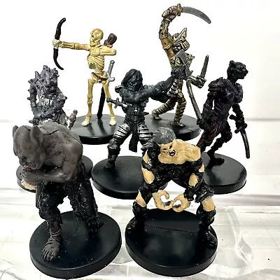 Dungeons & Dragons Skeleton Ghoul Vampire Monster Fantasy Miniature Wizards Lot • $24.95