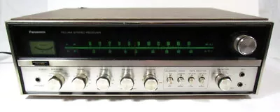 PANASONIC AM FM SA-5200 STEREO RECEIVER Vintage W/ Wood Cabinet Technics • $205