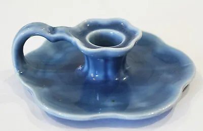 Vintage Wardle Arts & Crafts Art Pottery Chamberstick Candle Holder Blue  • £17.95