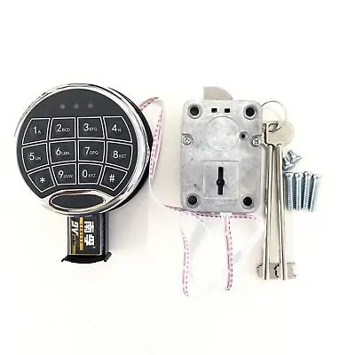 Ambition Electronic Safe Lock Replacement With Swing Bolt Lock With 2 Master Key • $59.30