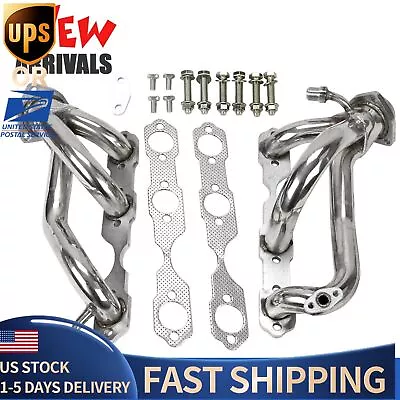 Fit 96-01 Chevy S10 Blazer Sonoma 4.3L V6 4WD Exhaust Header Manifold Stainles9H • $123.49