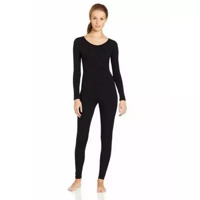 Womens Costume Full Body Jumpsuit UNITARD Long Sleeve Unitard Bodysuit Dancewear • $22.11