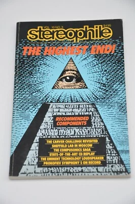 $4.37 • Buy Stereophile Magazine Volume 10 No 3 April/May 1987