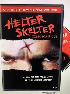 Helter Skelter (DVD 2004) Director's Cut Charles Manson Murders BRAND NEW SEALED • $19.50