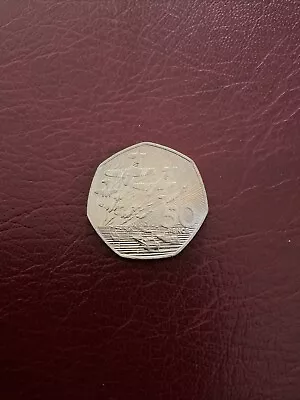 1994 50p Coin Rare D Day Landing Old Large Style Fifty Pence Battle Of Britain • £4