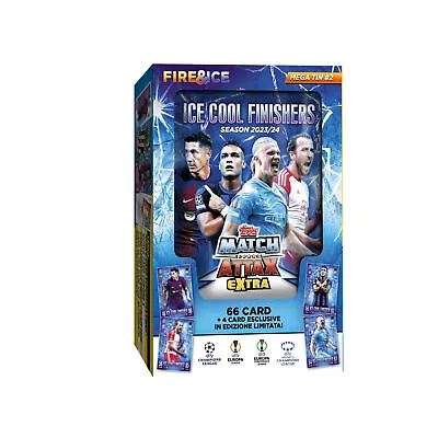 Match Attax Extra 2023/24 Mega Tin - Ice Cool Finisher Or Red Hot Hero. New • £19.97