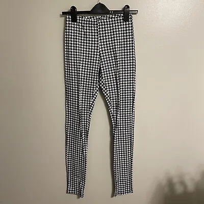 2tee Couture Black And White Houndstooth Leggings • $25