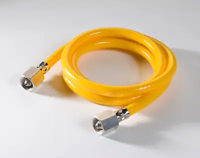 Caretech Yellow Medical Air Hose 6ft W/diss Fittings Ventilator Ships Fast!!! • $48