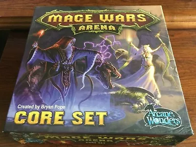 Arcane Wonders: Mage Wars Arena Core Set Board Game  & Academy  • $35