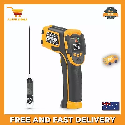 Infrared Thermometer Non-Contact Digital Laser Temperature Gun With Color Displa • $36.97