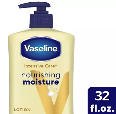 Vaseline Intensive Care Nourishing Moisture Lotion 32 Oz • $13.89