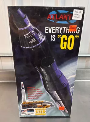 1962 Original Atlantis  Everything Is Go   Mercury Capsule & Atlas Booster • $24.99