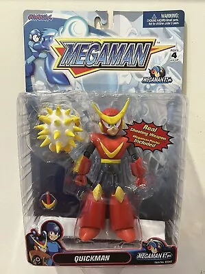 Quickman Jazwares Mega Man Action Figure Toy Megaman 15th Capcom 2004 Sealed • $69.99