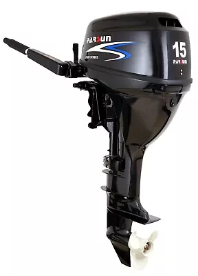 $3145 • Buy 15HP PARSUN OUTBOARD MOTOR Short Shaft 4-Stroke Manual Start 2YR WARRANTY F15BMS
