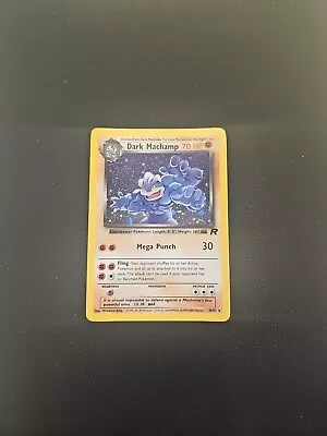 2000 Pokemon Team Rocket #10/82 Dark Machamp Holo Rare LP/NM  • £22